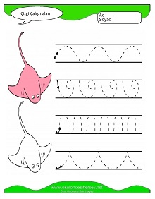 Çizgi Çalışma Sayfaları